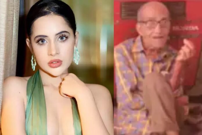 Uorfi Javed Helps Old man