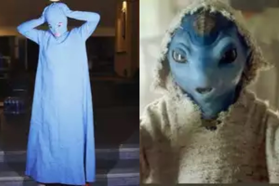 Urfi Javed In Jaadu Outfit Urfi Javed In Jaadu Outfit