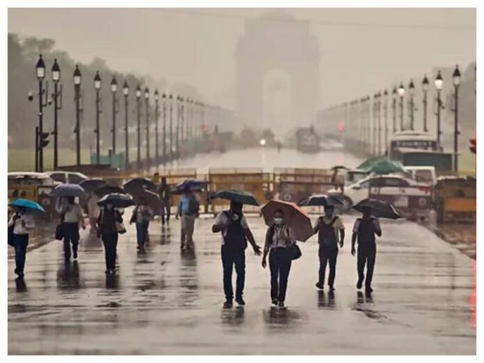 Weather in Delhi : It rained in delhi ncr