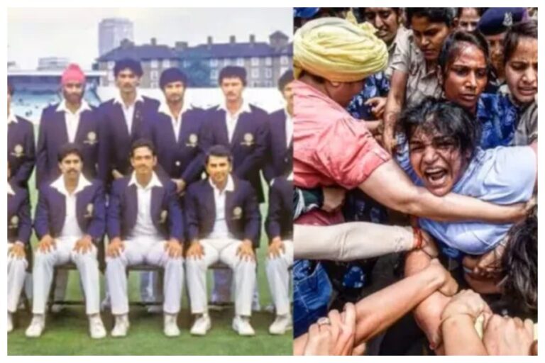 Wrestlers Protest update : 1983 world cup team came in support of wrestlers