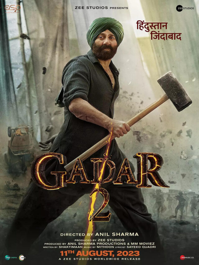 Gadar 2 गदर 2 स्टार अमीषा पटेल और सनी देओल फिल्म प्रमोशन के दौरान एक साथ दिखे प्यारे फैंस ने