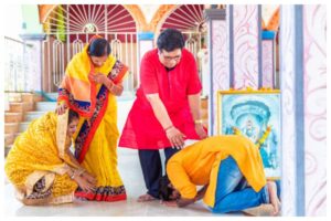 Touching Feet Benefits