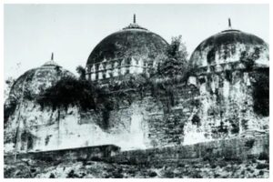 Babri Masjid in place of Ram Mandir