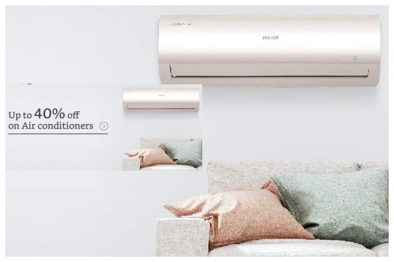 AC Discount Offer: बारिश होते ही हुई खरीददारों की बल्ले-बल्ले, औंधे मुंह गिरे AC के दाम, सेल में लगी ऑफर की झड़ी