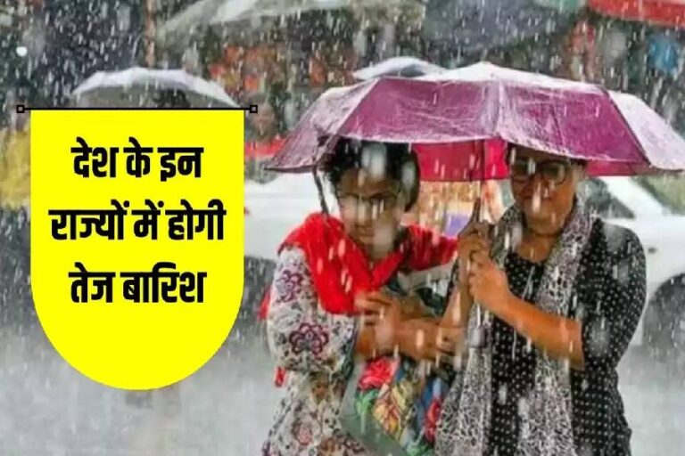 Aaj Ka Mausam, Rain Alert