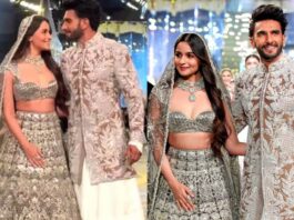 Alia Bhatt Walked For Manish Malhotra Bridal Collection