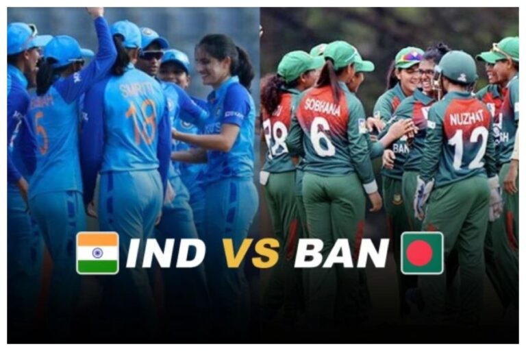 IND W vs BAN W 2nd T20 : India beats Bangladesh by 8 runs, ahead in series by 2-0
