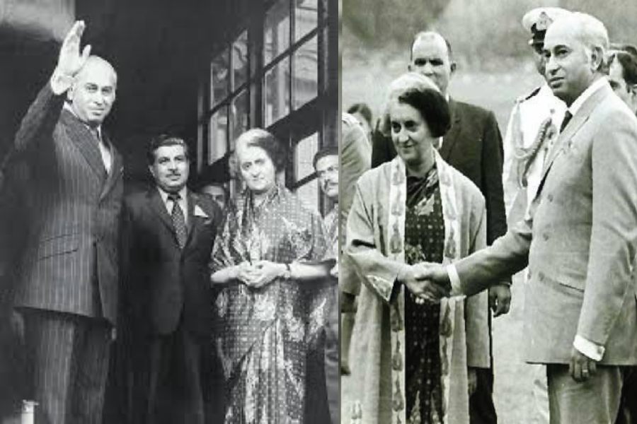 Indira Gandhi, Zulfikar Ali Bhutto, Shimla Agreement