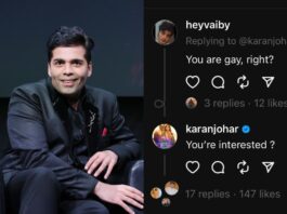 Karan Johar Shuts Down Troll