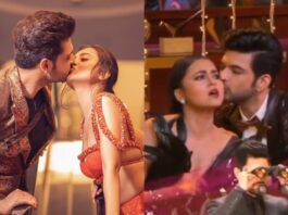 Karan Kundrra Kisses Tejasswi Prakash