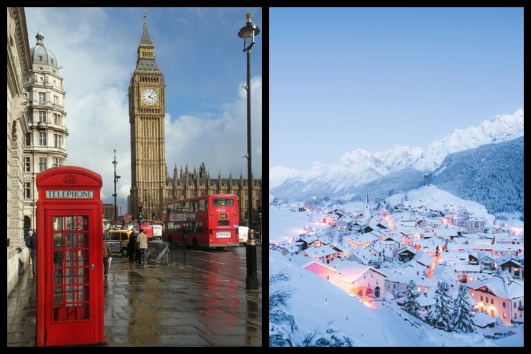 London vs Switzerland