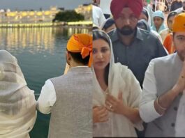 Raghav & Parineeti In Golden Temple