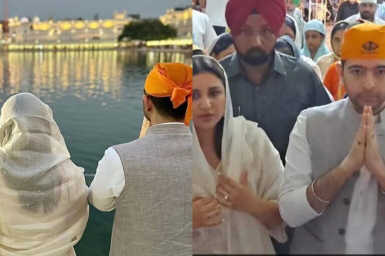 Raghav & Parineeti In Golden Temple