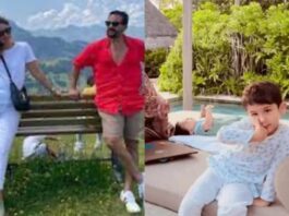 Saif Ali Khan & Kareena Kapoor In Europe