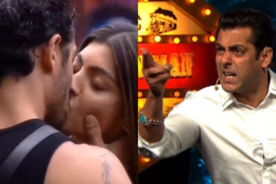 Salman Khan On Akanksha Puri Kiss Salman Khan On Akanksha Puri Kiss