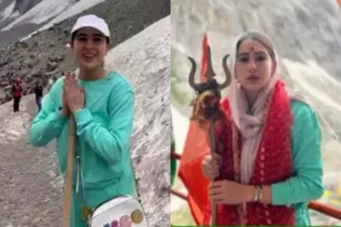 Sara Ali Khan In Amarnath