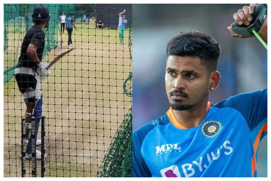 Shreyas Iyer back in nets, can play World cup 2023