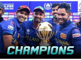 Srilanka won Cricket World Cup 2023 qualifier, beats Netherland by 128 runs in finals