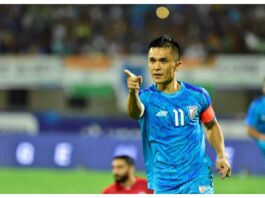 Sunil Chhetri not part of Asian Games team squad