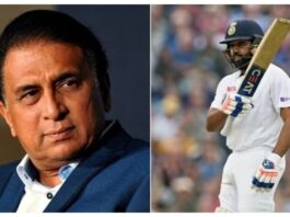 Sunil Gavaskar is unhappy with Rohit Sharma's performance as a captain