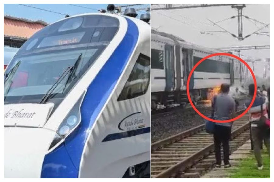 Bhopal-Delhi Vande Bharat Train coach caught fire