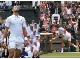 Wimbledon 2023 : Djokovic fined around 6 lakh for breaking tennis after losing finals