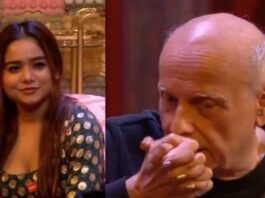 Big boss OTT 2 Mahesh Bhatt Kisses Manisha Rani's Hand