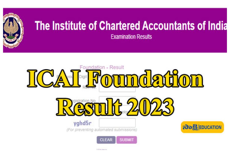 CA Foundation Result 2023 Full Details