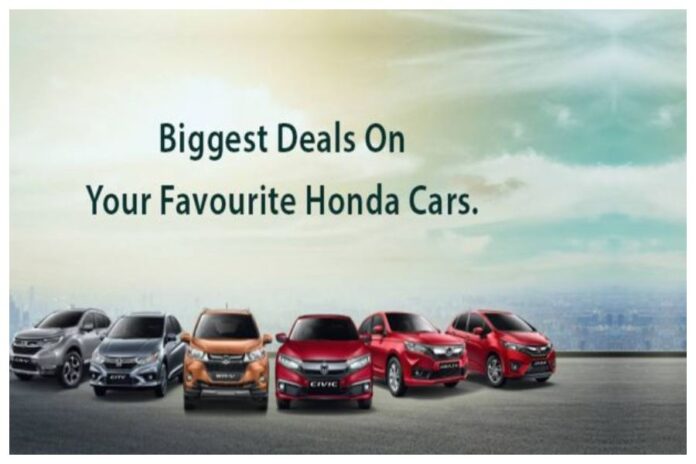 Discount on Honda cars Discount on Honda cars