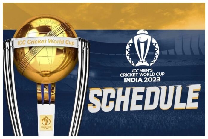 ICC world cup 2023 new schedule