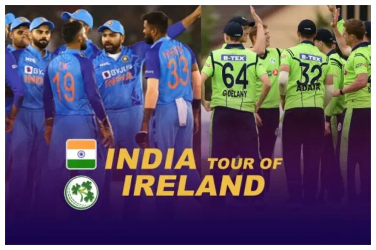See Full Schedule Of India Tour Of Ireland