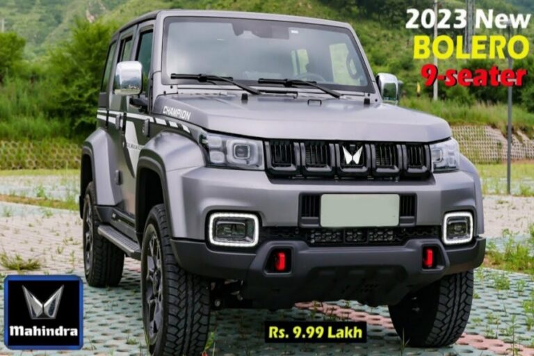 रापचिक लुक और तूफानी धांसू इंजन के साथ न्यू Mahindra Bolero SUV 2023  ने ली एंट्री, जानें कीमत