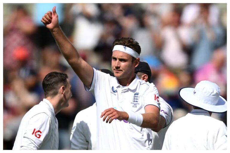 Stuart Broad makes records in farewell match
