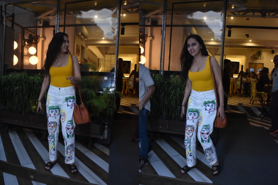 Tejasswi Prakash Spotted In Casual Outfit