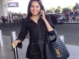 Tejasswi Prakash Spotted in All Black Outfit