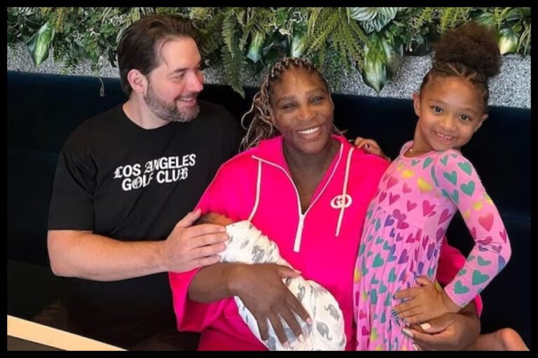 Serena Williams welcomed new born baby