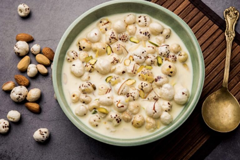 Health News: जानिए दूध में मखाने खाने से होंगे कौनसे फायदे….