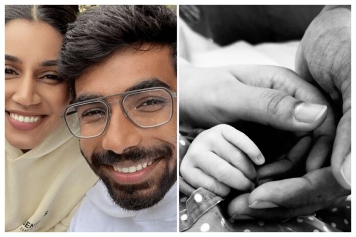 Jasprit Bumrah and Sanjana Ganeshan blessed with a baby boy