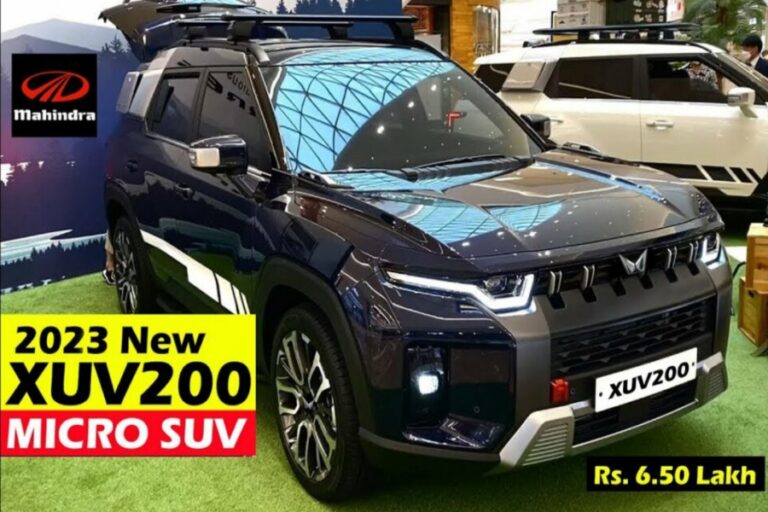 लग्जरी लुक के साथ Mahindra XUV200 New SUV लॉन्च, अब होगा सबका सूपड़ा साफ