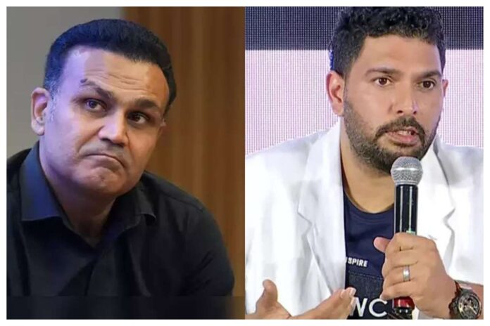 Virendra Sehwag's befitting reply to Yuvraj Singh Virendra Sehwag's befitting reply to Yuvraj Singh