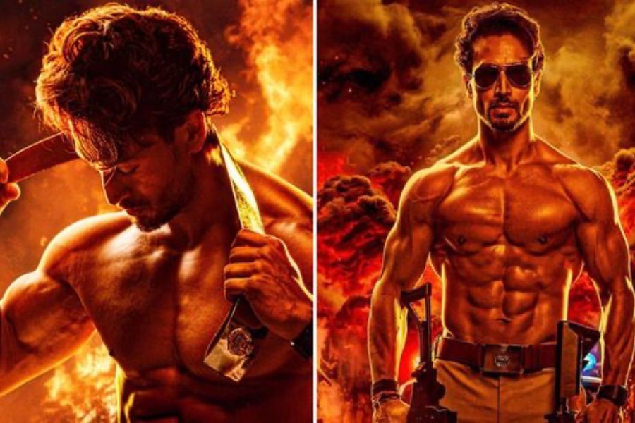 Ajay Devgan Welcomes Tiger Shroff Ajay Devgan Welcomes Tiger Shroff