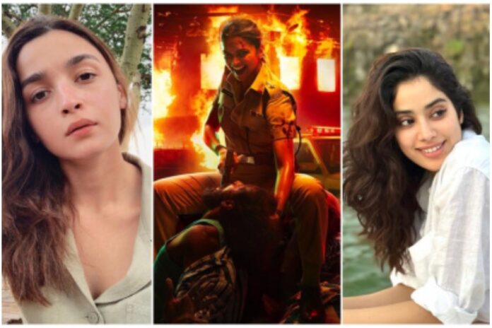 Alia Bhatt & Janhvi Kapoor Reacts To Deepika's new poster