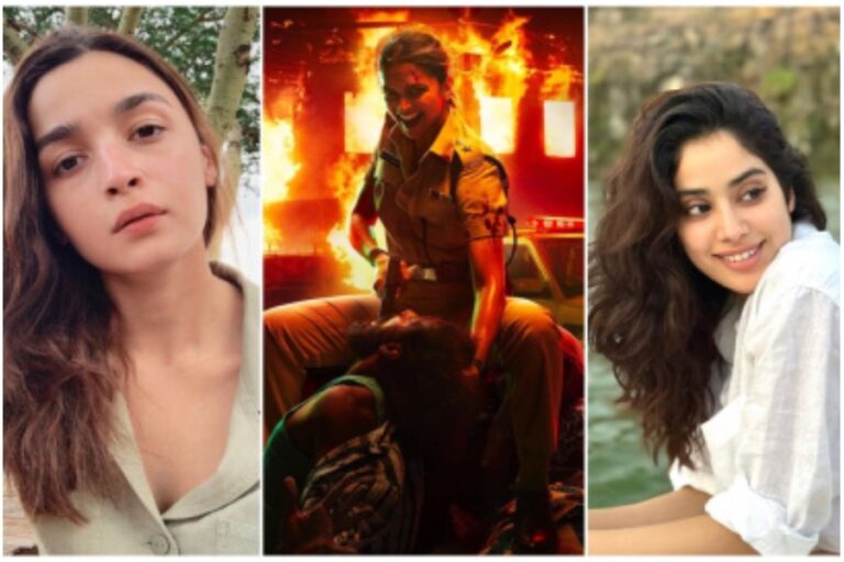 Alia Bhatt & Janhvi Kapoor Reacts To Deepika's new poster