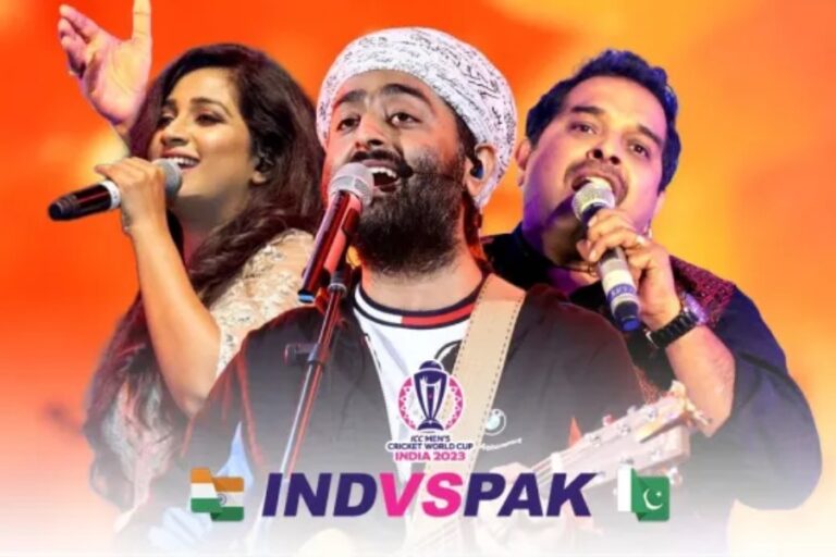 Ind Vs Pak Singers Performed At Stadium