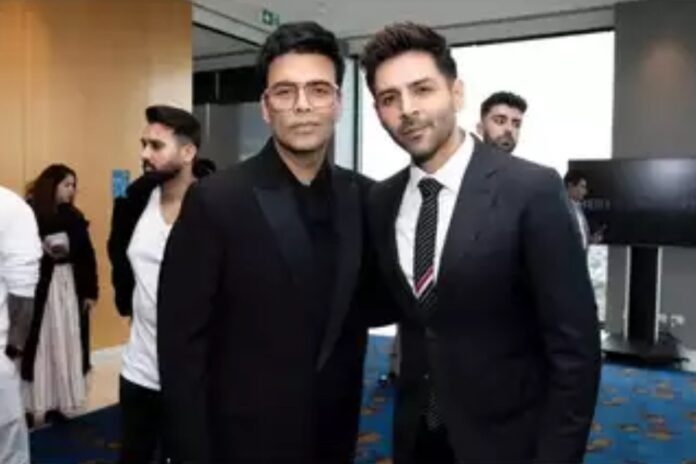 Karan Johar & Kartik Aaryan