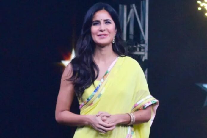 Katrina Kaif In Yellow Saree