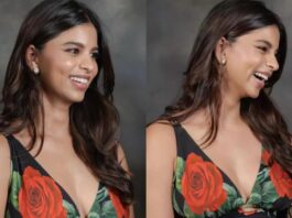 Suhana Khan In Floral Dress