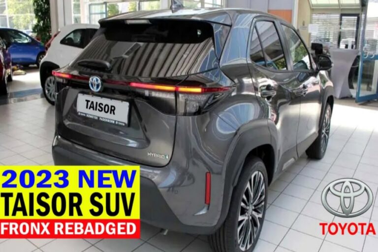 झन्नाटेदार लुक के साथ Toyota Taisor के डिज़ाइन ने किया सबको अट्रैक्ट, जानें कीमत
