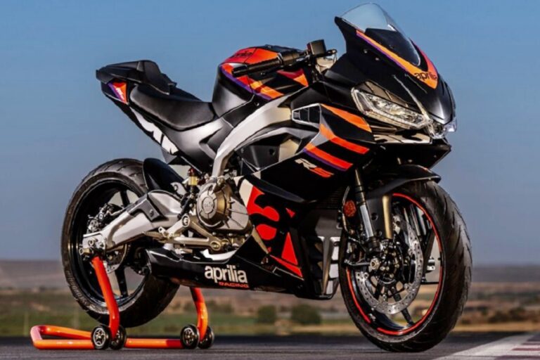 Aprilia RS457 के धाकड़ लुक और धांसू इंजन से चकराया दिमाग, जानें फीचर्स और कीमत