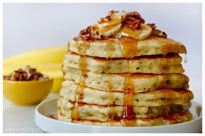 Banana Walnut Pancake